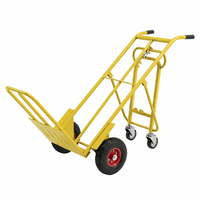 Carretilla de Mano Plegable de Acero Inoxidable para Transporte
