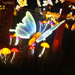 Pour TOPREX Interactive LED Papillon Lampadaire Ailes Dynamiques pour Mariage Garden Party Décor De Noël IP65 pour Intérieur Extérieur - Product Image 4