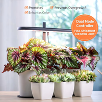Jardinière Intelligente d'Intérieur avec Réservoir d'Eau, Lumière LED à Spectre Complet, Contrôleur à Double Mode pour Plantes d'Intérieur