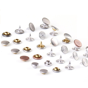 Nouveau style, logo personnalisé, vêtement en denim, rivets en laiton antique, boutons en métal pour jean, rivets - Product Image 1