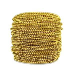 Guirnalda de Perlas Blancas de 2.5-3mm, Cadena de Perlas Artificiales para Decoración de Pasteles de Boda y Navidad, Arreglos Florales, Reutilizable y Duradero - Product Image 1