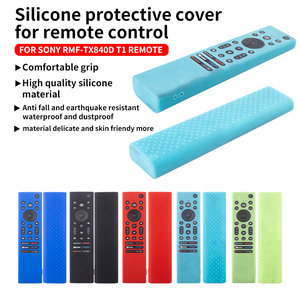 Vente en gros de housses de télécommande <span class=keywords><strong>100</strong></span>% silicone pour téléviseurs intelligents <span class=keywords><strong>Sony</strong></span> <span class=keywords><strong>Bravia</strong></span>, antichoc, antidérapantes, protection intégrale, prix direct d'usine, vente en gros - Product Image 1