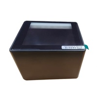 Escáner de Código de Barras 1D/2D QR de Montaje Fijo para Escritorio TOTINFO, Integración OEM con Interfaz USB RS232, DCS20 Negro