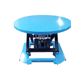 Sinolift esp series stationary electric <strong>rotating</strong> round <strong>lift</strong> <strong>table</strong> with single scissor - Product Image 5