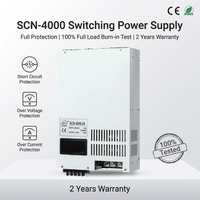 Alimentation à découpage industrielle SCN-4000 4000W 48V 83.3A pour bande LED, sortie unique CA 48V LEYU, rendement >85%