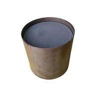 Precio barato 304 Acero inoxidable DPF Vehículo Convertidor catalítico Universal Panal Metal Motor catalítico de tres vías