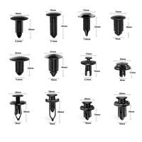 240+5 clips de fixation pour pare-chocs, clips de retenue en plastique pour voiture, clips de poussée pour pare-chocs, clips de garde-boue, ensemble de fixations décoratives rivetées pour voiture