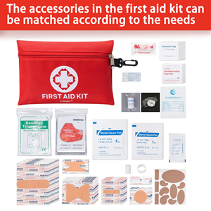 Trousse <span class=keywords><strong>de</strong></span> premiers <span class=keywords><strong>secours</strong></span> médicale manuelle en plastique haute performance - Product Image 3