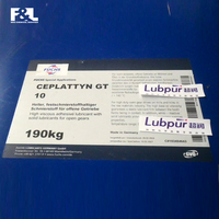 Lubrifiant haute performance Fuchs CEPLATTYN GT 10, fût de 190 kg pour machines industrielles Shanghai F&L