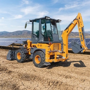 Retroexcavadora Compacta FMAN FM415 con Capacidad de Carga de 1200 kg y Cucharón de 0.8 m³ para Construcción - Product Image 1