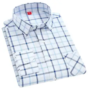 Sell well 100% cotton wholesale shirts good shirts for men high quality long sleeve Casual Dress Shirt For Men