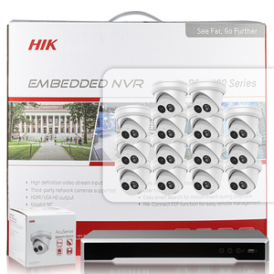 Caméra réseau fixe Hik 4 MP AcuSense, tour de surveillance, kit NVR 16 canaux DS-<span class=keywords><strong>7616NI</strong></span>-<span class=keywords><strong>K2</strong></span>/<span class=keywords><strong>16P</strong></span> 1U 16 PoE 4K - Product Image 4