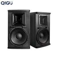 aEP02+ Enceinte de Scène Professionnelle 12 Pouces 1600W de Puissance Maximale, Système PA à Boîtier Guidé Arrière 8 Ohms, Haut-Parleur Passif pour Événements DJ et Spectacles en Direct
