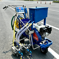 Chaussures de marquage routier manuelles avec une largeur minimale de 20 cm pour les allées et voies étroites