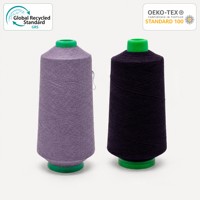 Fil teint en nylon DTY 100% pour vêtements de yoga élastiques haute résistance, antibactériens, tricotés à la main