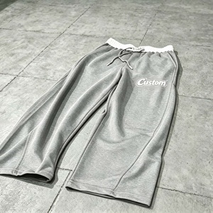 Pantalones Deportivos Vintage de Alta Calidad para Hombre, Estilo Patchwork, Pierna Ancha, Holgados, con Cordones Ajustables - Product Image 6
