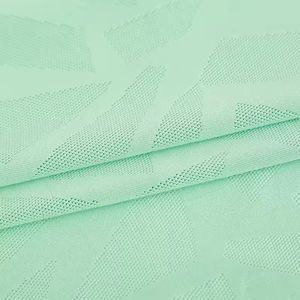 Tejido de malla jacquard de poliéster de secado rápido para ropa deportiva y camisetas, 150g, al por mayor - Product Image 2