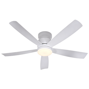 52inch 5 Blade Wood Modern Remote Control <b>Ceiling</b> <b>Fan</b> with DC Motor Silent Low Profile for Living Room <b>Bedroom</b> Home Decoration - Product Image 2