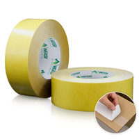 Ruban adhésif double face personnalisé, ruban adhésif en papier enduit double face, rouleau de ruban adhésif en tissu