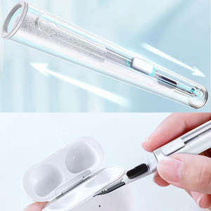 Kit de limpieza de auriculares multifunción 3 en 1, logotipo personalizado, para limpieza de airpod, bolígrafo de limpieza de PE - Product Image 5