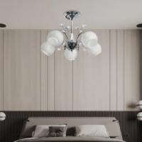 Lustre SkyCam de style traditionnel moderne E27 E26, lampe décorative, éclairage de plafond intérieur
