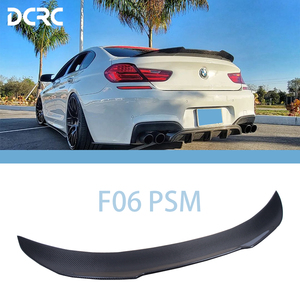 Per <span class=keywords><strong>BMW</strong></span> serie <span class=keywords><strong>6</strong></span> F06 4 porte <span class=keywords><strong>Gran</strong></span> <span class=keywords><strong>Coupe</strong></span> M6/F13 2 porte coupé M6 PSM stile fibra di carbonio Spoiler posteriore bagagliaio ala 2011-2018 - Product Image 1