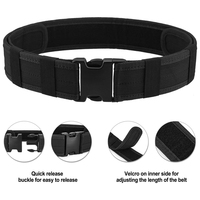Ceinture tactique en nylon légère et résistante à l'usure pour l'entraînement sportif et la sécurité en extérieur