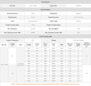 T-Power U15 II KV100 / 80 45kw 가정용 브러시리스 드론 모터 비행 자동차 비행 자전거 - Product Image 2
