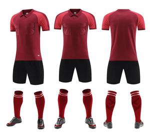 Vente en gros Ensemble de maillots d'arbitre de football de haute qualité Uniformes d'arbitre de football Uniformes d'arbitre de football pour adultes - Product Image 5