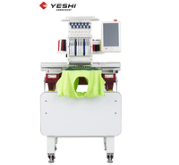 Yeshi Machine à broder informatisée à tête unique multi-fonctions Machine à broder les t-shirts et les vêtements