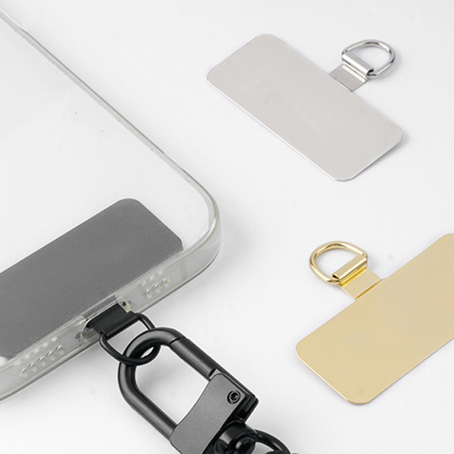 Ultra-Thin Stainless Steel Bending Edge-Proof Clip Universal Metal Mobile Phone Anti-Lost Accessory