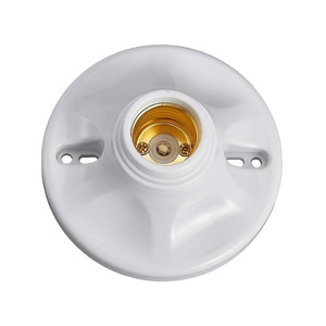 E27 Screw Type Lamp Holder Plastic High Temperature Resistant Lamp Base For Ceiling <b>Light</b> Fixture - Product Image 5