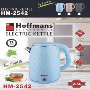 Elegante Bollitore Elettrico da 1800W con Riscaldamento Rapido, Capacità 2.5L, Design Senza Fili con Motivo 3D Testurizzato per la Casa - Product Image 5