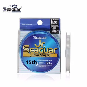 Original Importierte Japanische Seig 50m JR Abriebfeste Kohlefaser-Monofilament-Vorfachschnur für Felsen- und Floßangeln - Product Image 6