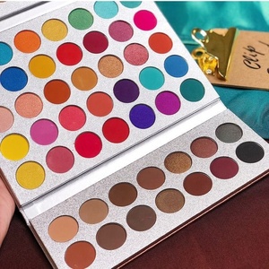 Nouveauté Palette de fards à paupières vegan sans cruauté 63 couleurs Mat Paillettes Multi-usages Palette de maquillage finition métallisée Vente en gros - Product Image 1