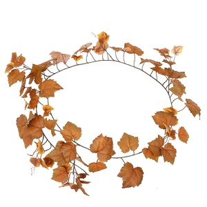 <span class=keywords><strong>Guirlande</strong></span> de raisin artificielle de 200 cm de long, 92 feuilles, décoration de <span class=keywords><strong>pergola</strong></span>, <span class=keywords><strong>guirlande</strong></span> de raisin en plastique - Product Image 1