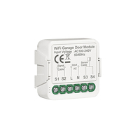 Controlador de Relé Inalámbrico OEM para Automatización del Hogar, el Mejor Abridor Inteligente de Puertas de Garaje, Compatible con Alexa y Google Home, Control por WiFi y Aplicación Tuya