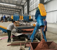 Granulateur de câble 917 (type d'eau), granulateur de fil de cuivre, Machine de granulation de câble de cuivre, Machine de concassage de câble de ferraille