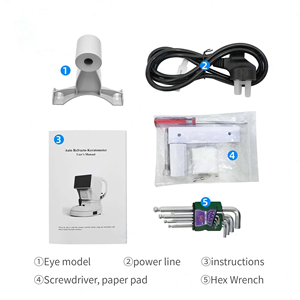 RK-180 strumenti ottici autorefrattore 9 pollici Touch Screen autorefrattometro tracciamento autorefrattometro - Product Image 5