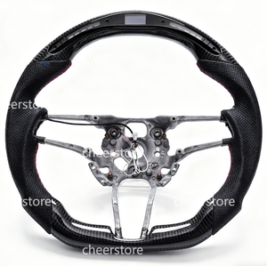 Personalizado 911 Cayenne Panamera <span class=keywords><strong>Macan</strong></span> Boxter Taycan Led Rpm Pantalla Climatizada Alcantara Cuero Fibra de Carbono Volante para <span class=keywords><strong>Porsche</strong></span> - Product Image 3