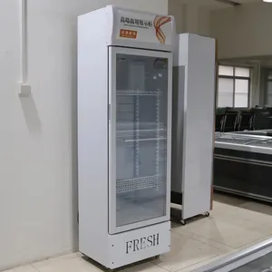 Armadietto verticale refrigerato commerciale della birra del refrigeratore del Display per le bevande fresche per la singola temperatura degli hotel e dei ristoranti