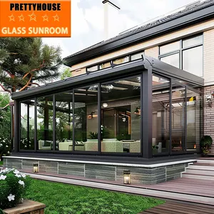 Aluminum Outdoor Glass House Extension Sunroom