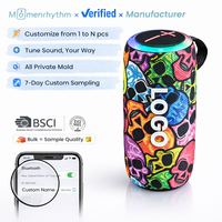 Nuevo Altavoz Inalámbrico Portátil para Exteriores, Resistente al Agua, de Alta Potencia, con Radio FM, Personalizable, para Fiestas