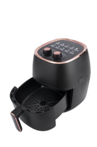 Freidora de aire eléctrica mecánica con control de temperatura, horno de 4,5 L, cesta antiadherente desmontable, <span class=keywords><strong>2023</strong></span> W, novedad de 1200 - Product Image 3