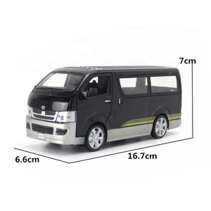 <strong>HIACE</strong> HOME <strong>Hiace</strong> 2005-2020 Grandia <strong>commuter</strong> Aluminum Alloy Car Model Toy Pull-back Car Gift Promotion Car Will Shine and Sound - Product Image 6