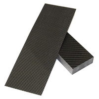 Bloque/tablero/hoja de fibra de carbono 3k, espesor de 16mm, 17mm, 18mm, 19mm, 20mm