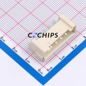WAFER-VH3.96-6PWT-W1-P Wire-to-Board Pin Header SMD,P=3.96mm,Horizontal Mount Connector 1x6P 3.96mm Horizontal Mount 6P - Product Image 1