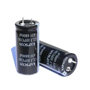 Capacitor snap-in para motor de partida de alta temperatura 250V 2200uF