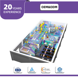 QiaoQiao - Conjunto de Equipos de Juegos Blandos para Interiores, Parque de Trampolines Comercial - Product Image 2