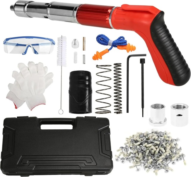 Multi-Function Pure SteelCeiling Nailer Mini Fire Nail Machine Adjustment Manual Nailing Machine Nails Shooting Machine